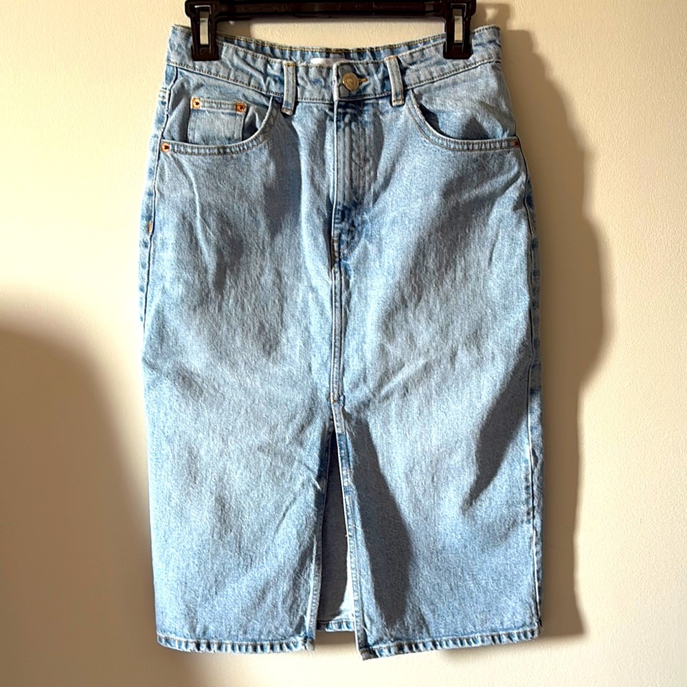 Zara Denim Skirt
